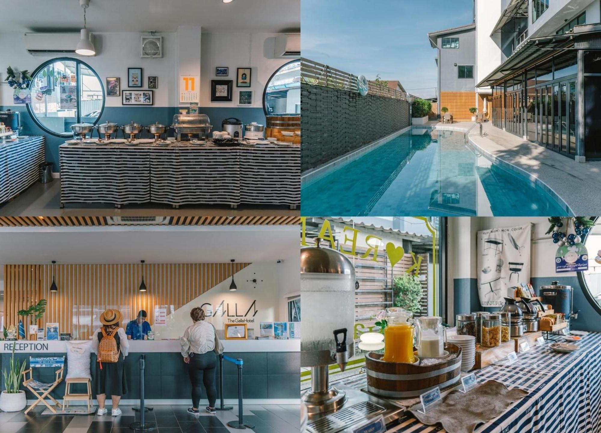 The Galla Hotel Ranong Bagian luar foto