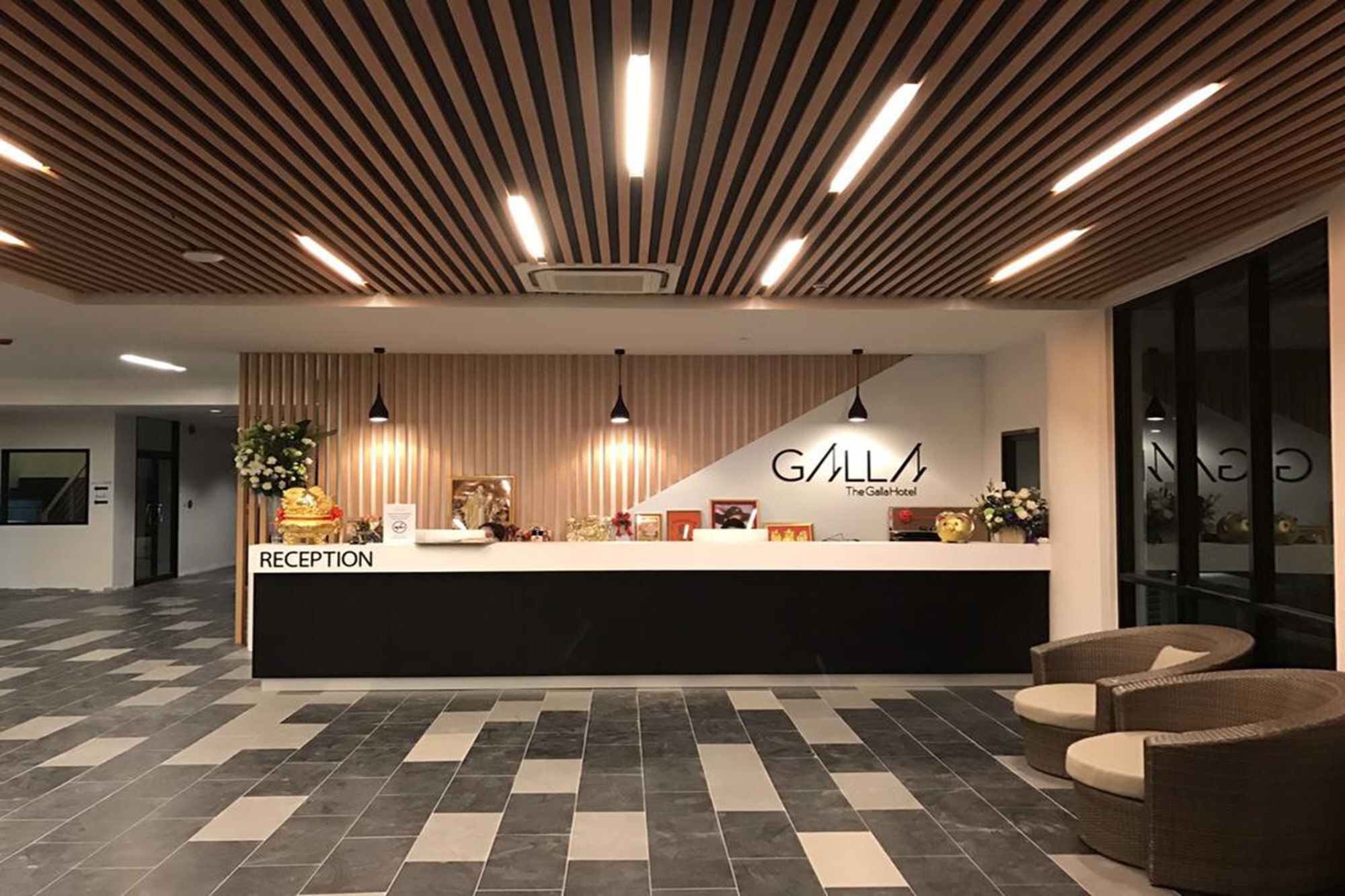 The Galla Hotel Ranong Bagian luar foto